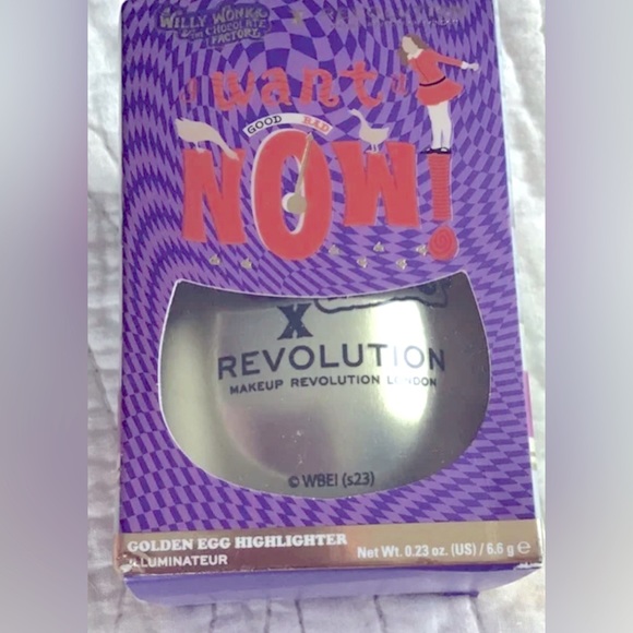 Willy Wonka Golden Egg Highlighter New In Box - Picture 2 of 2